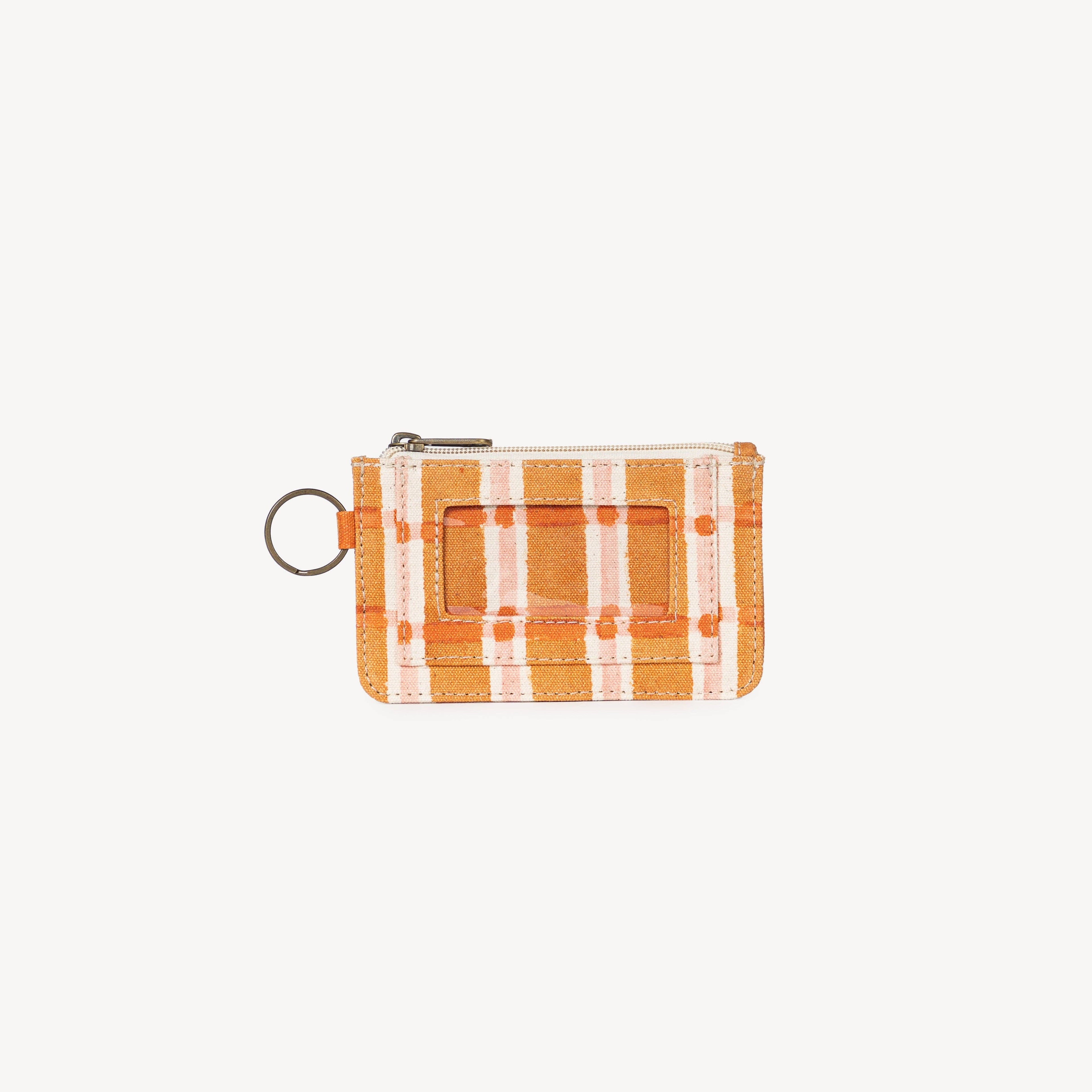 ID Pouch -  Ember Plaid
