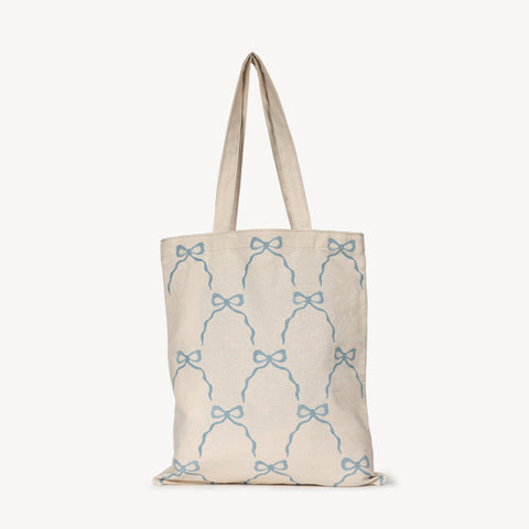 Cherry Bow Print Tote - POS SAMPLE