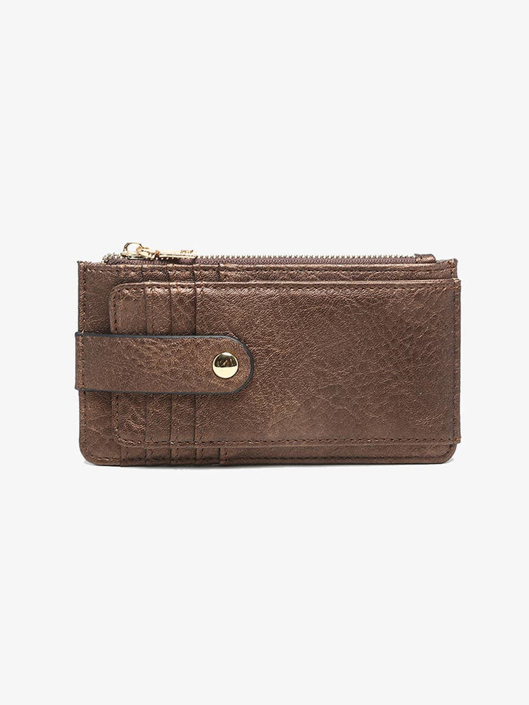 WL2541 Mae Multi-Card Wallet w/ Strap Snap Closure