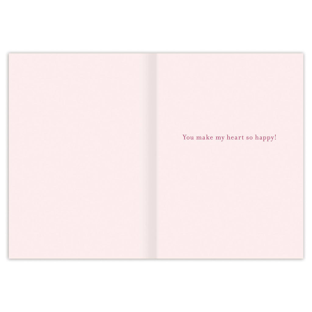 Floral Heart Valentine's Day Card