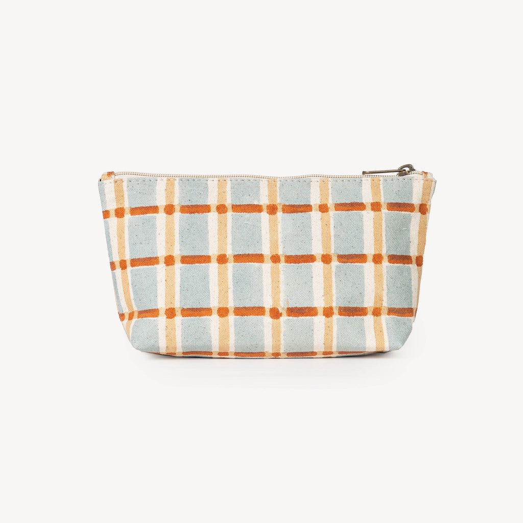 Medium Waterproof Pouch - Powder Plaid