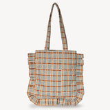 Momo Tote - Powder Plaid