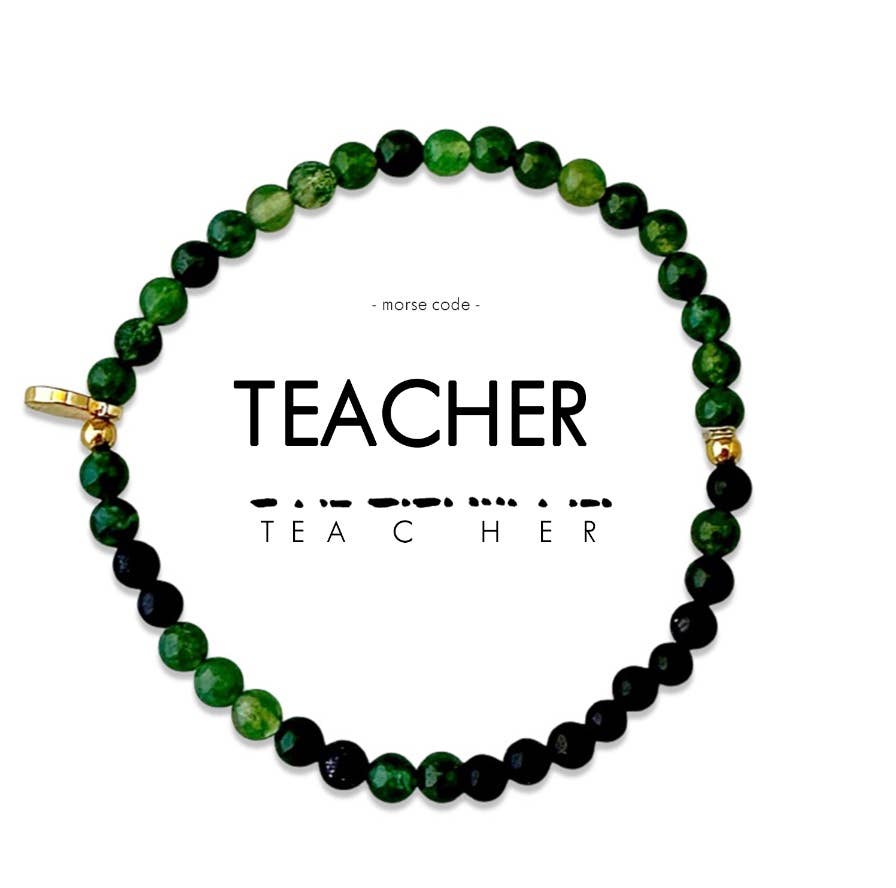 Morse Code Bracelet | TEACHER