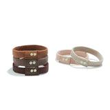 Plastic-free Flat Hair Ties - Earth Tints