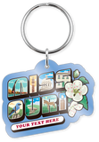 Keychain - Misssouri Block Letters