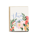 Orange Blossom Thank You Greeting Card