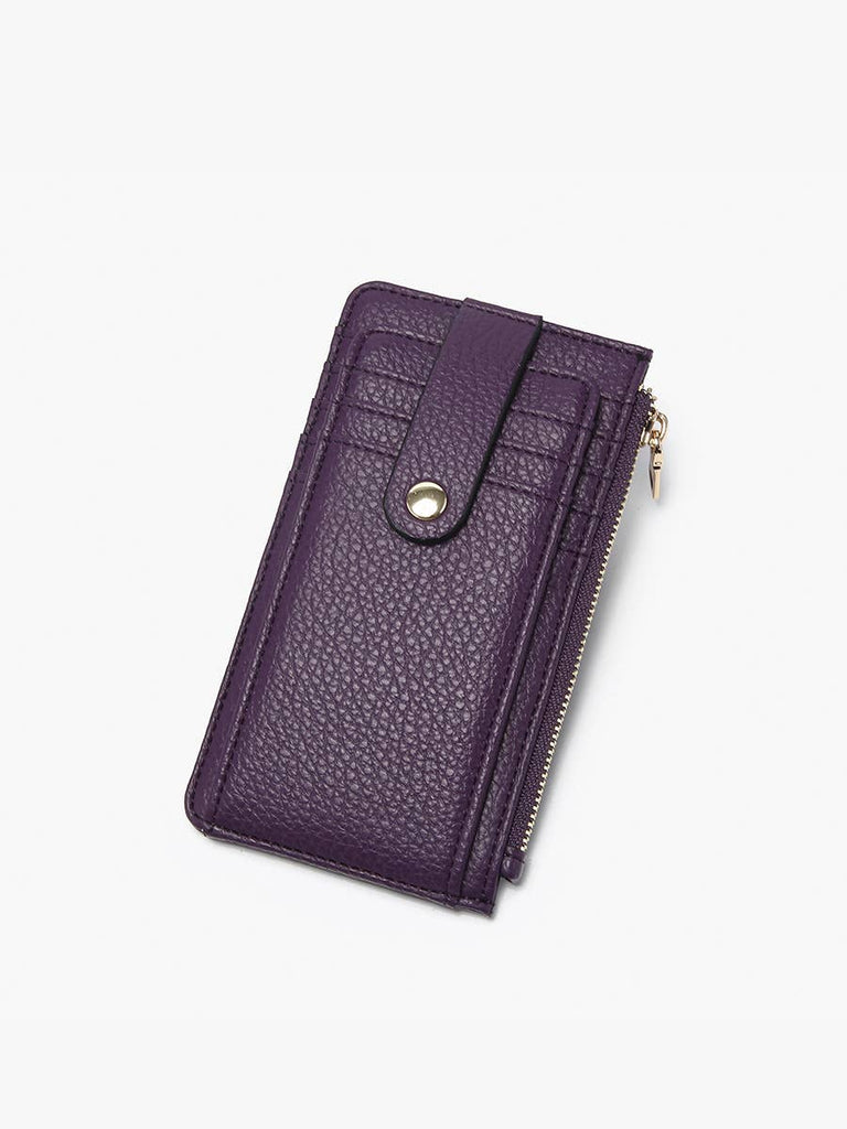 WL2541 Mae Multi-Card Wallet w/ Strap Snap Closure