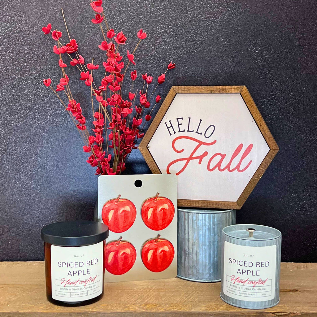 Spiced Red Apple Farmhouse Candle