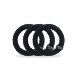 Nylon Hair Ties | Small | Jet Black