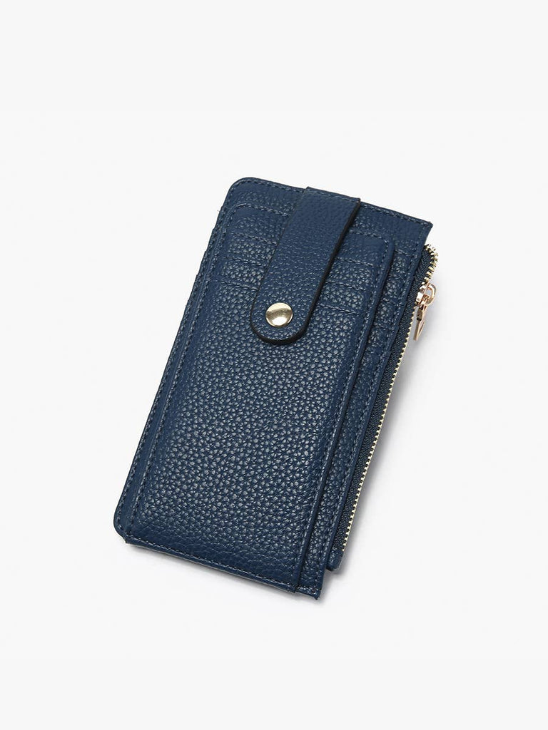 WL2541 Mae Multi-Card Wallet w/ Strap Snap Closure