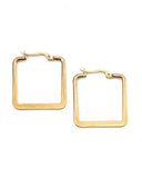 Eudora Square Hoop Earrings