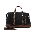 Canvas Leather Weekender Duffle Bag | Travel, Gym & Carry-On Bag