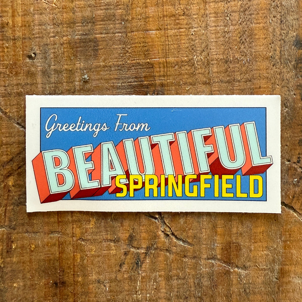 Beautiful Springfield Sticker