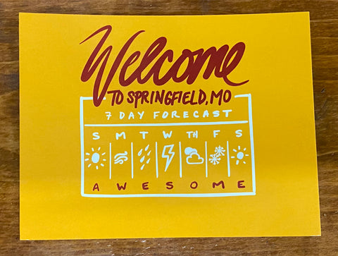 Postcard - MO Weather