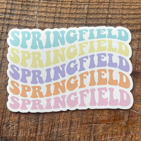 Springfield Retro Magnet