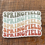 Retro Springfield Magnet - Forest
