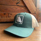 Warren Hat - Teal/White