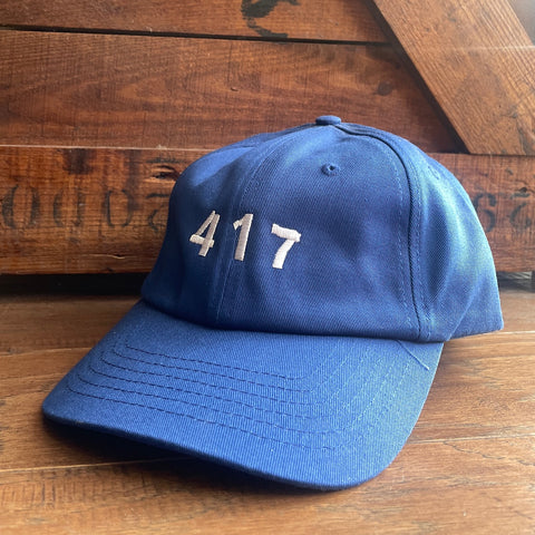417 Dad Hat - Blue
