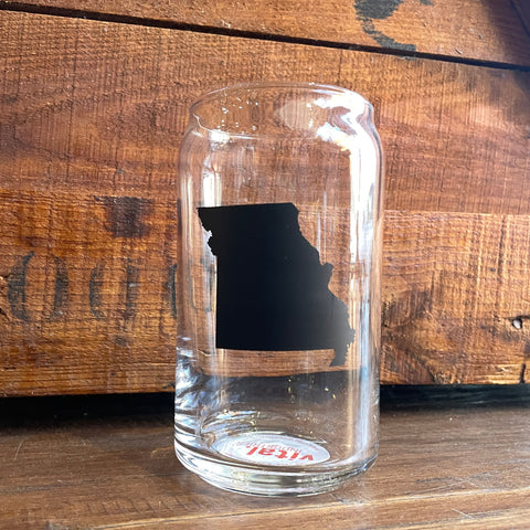 Missouri Can Pint Glass