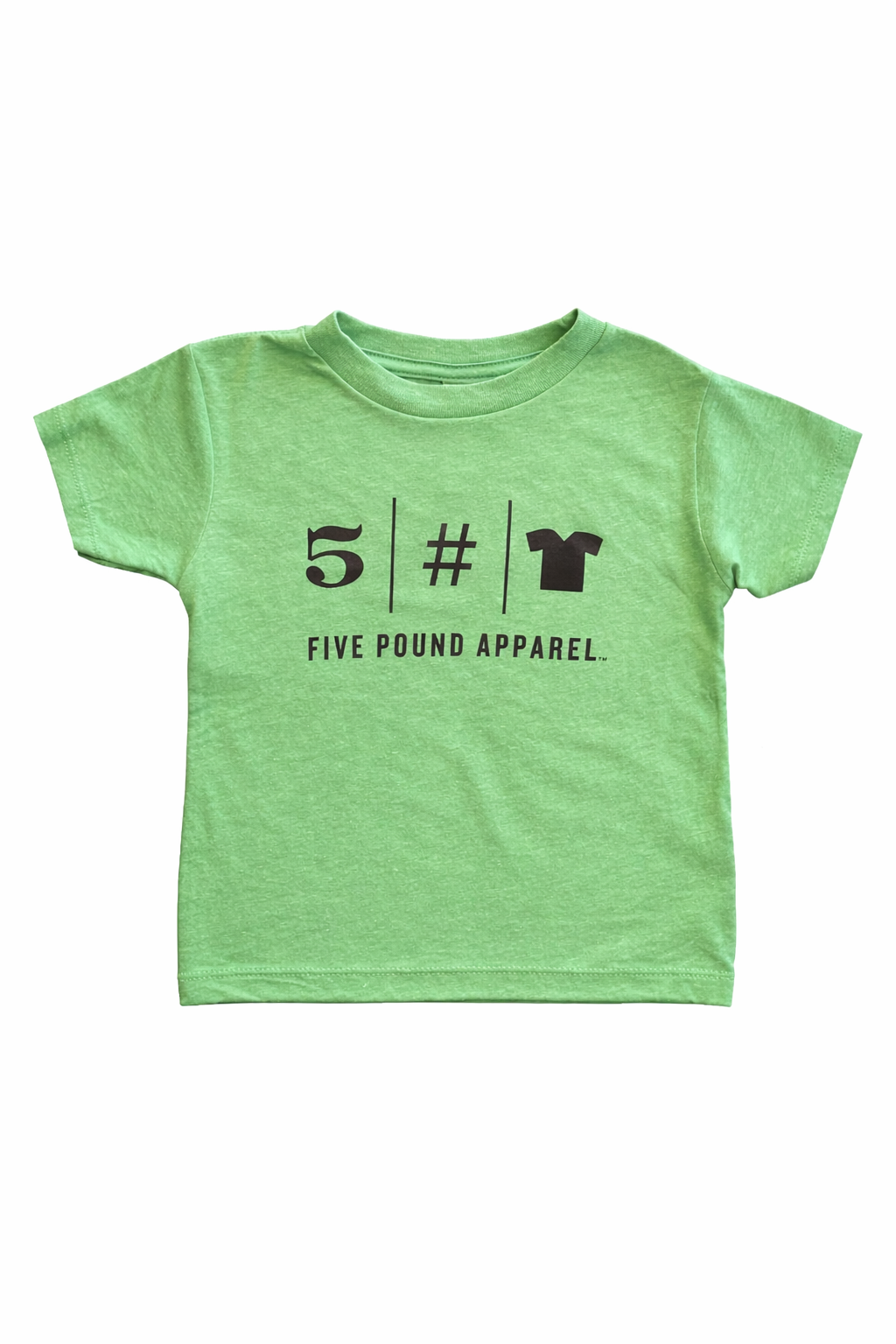 5# Logo Toddler Tee - Green