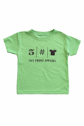 5# Logo Toddler Tee - Green