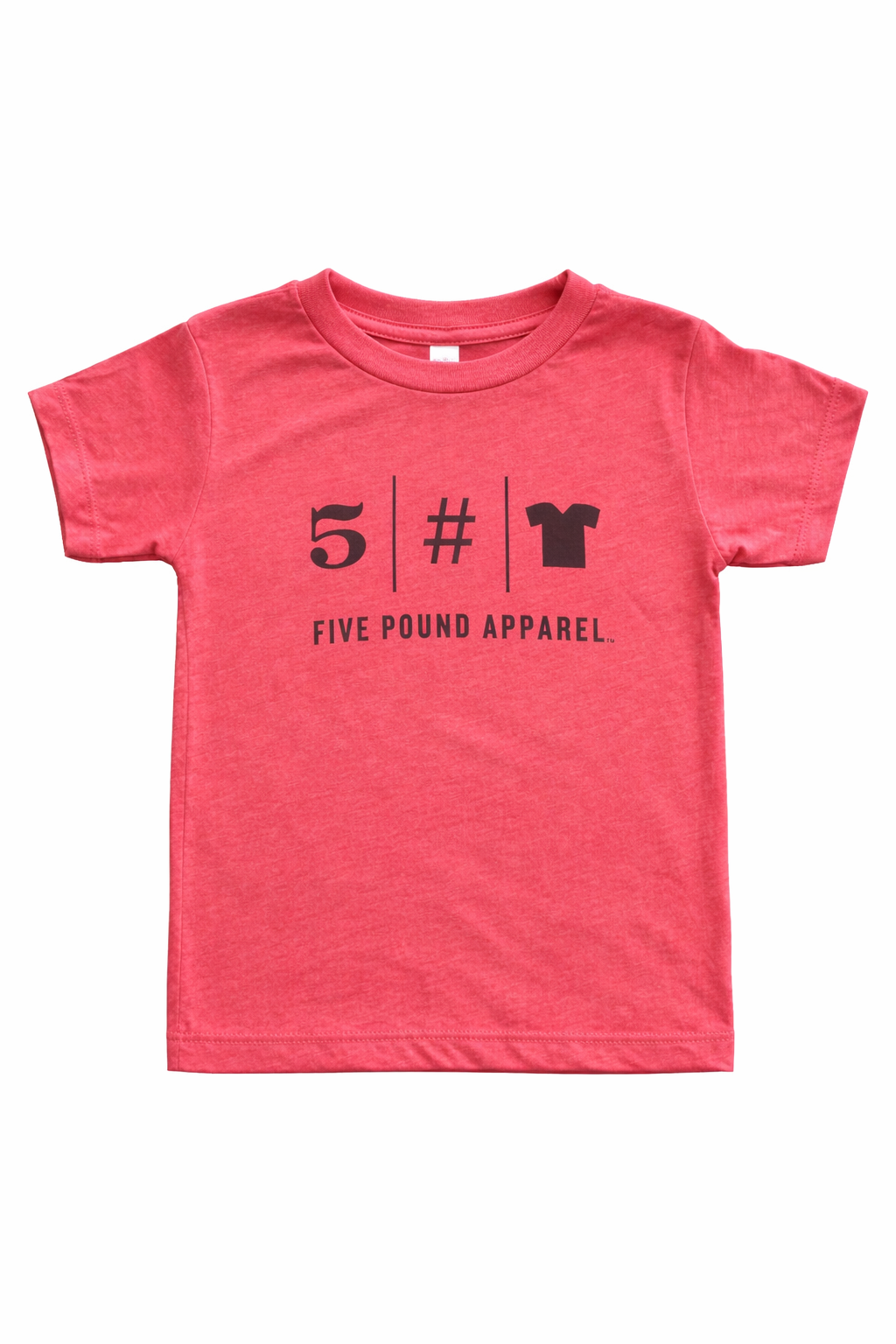 5# Logo Toddler Tee - Red