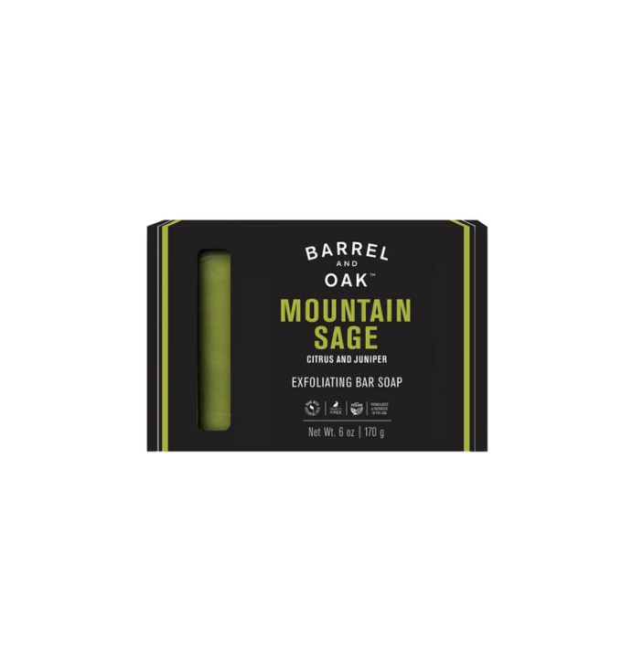 Exfoliating Bar Soap - Mountain Sage