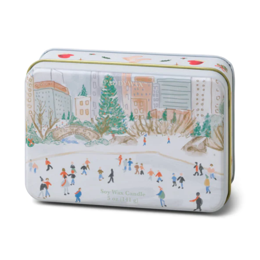 Christmas Tin Candle - Ice Skating