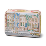 Christmas Tin Candle - Brownstone