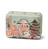 Christmas Tin Candle - Livingroom