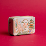 Christmas Tin Candle - Livingroom