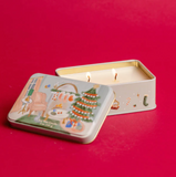 Christmas Tin Candle - Livingroom