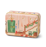 Christmas Tin Candle - Staircase