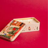 Christmas Tin Candle - Piano