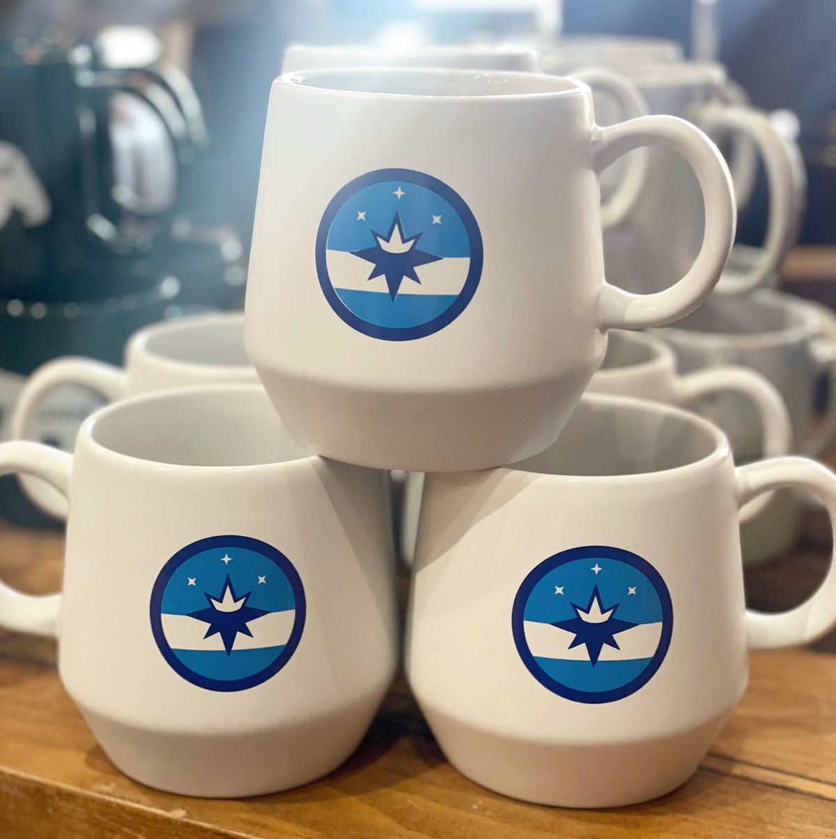 Springfield Flag Mug - White Matte
