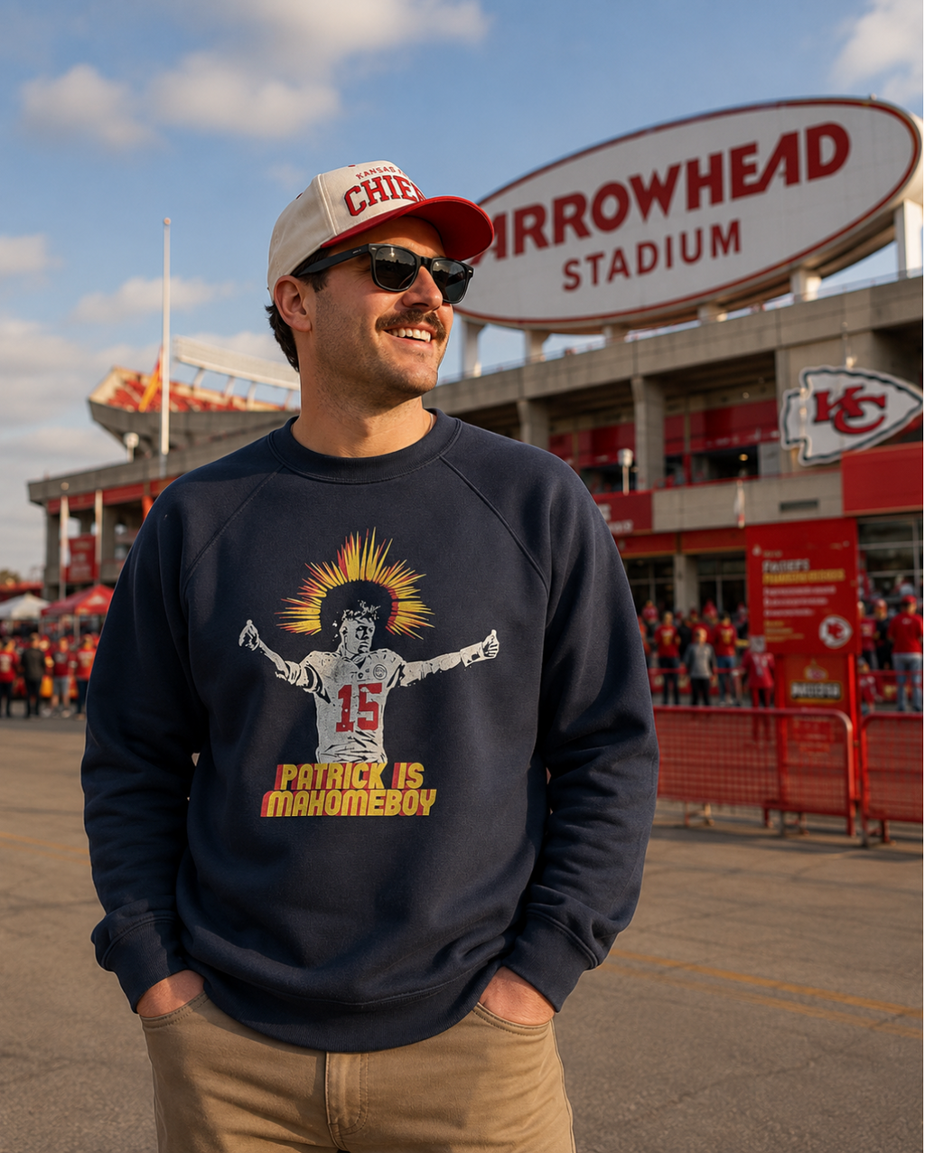 Patrick is Mahomeboy Crewneck