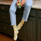 Socks that Plant Trees (Beige Lemons)