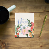 Orange Blossom Thank You Greeting Card