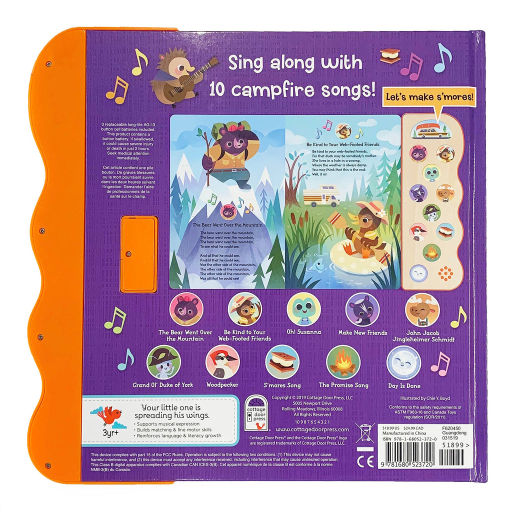 Campfire Songs Interactive Camping Sound Book
