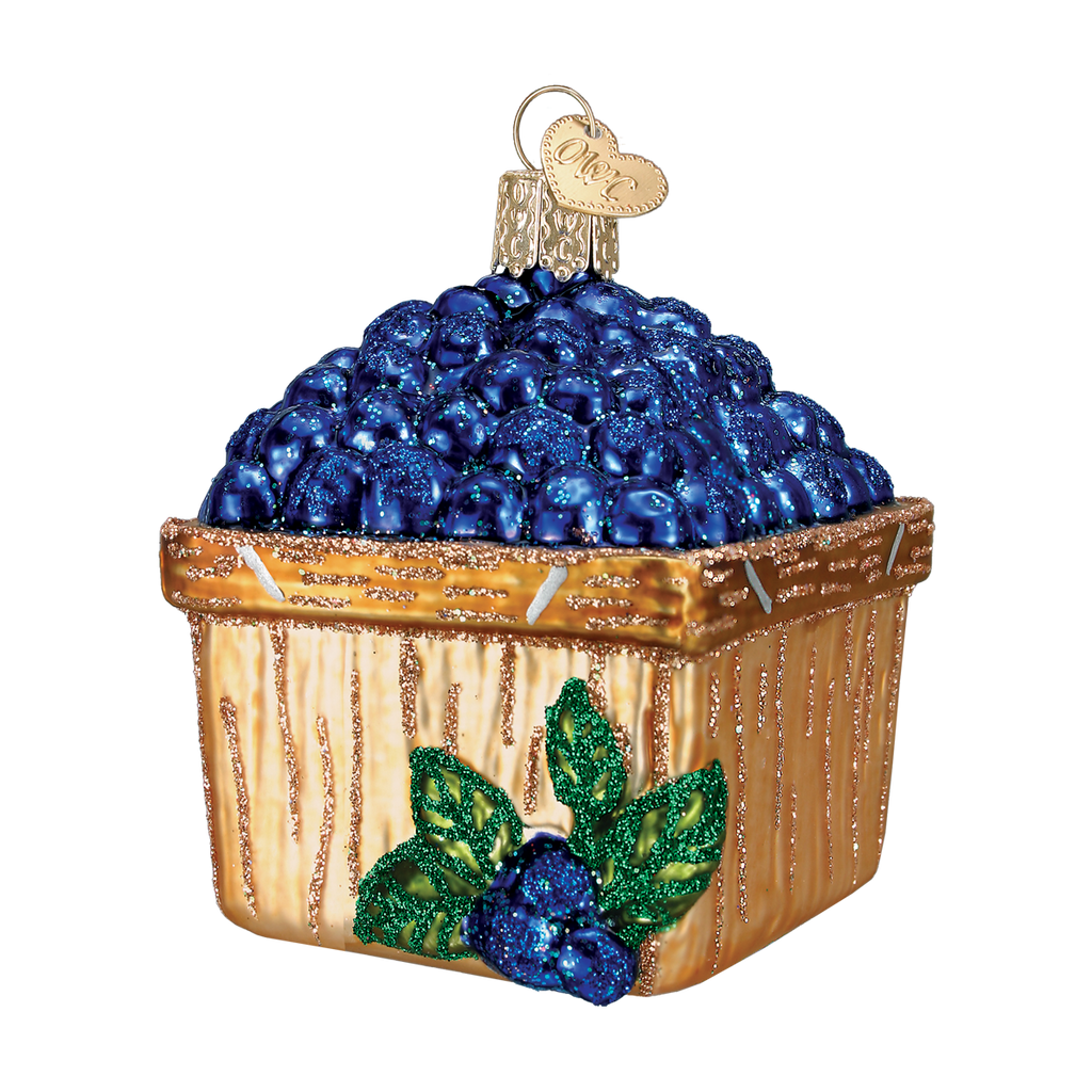Basket Of Blueberries