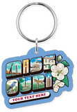 Keychain - Misssouri Block Letters