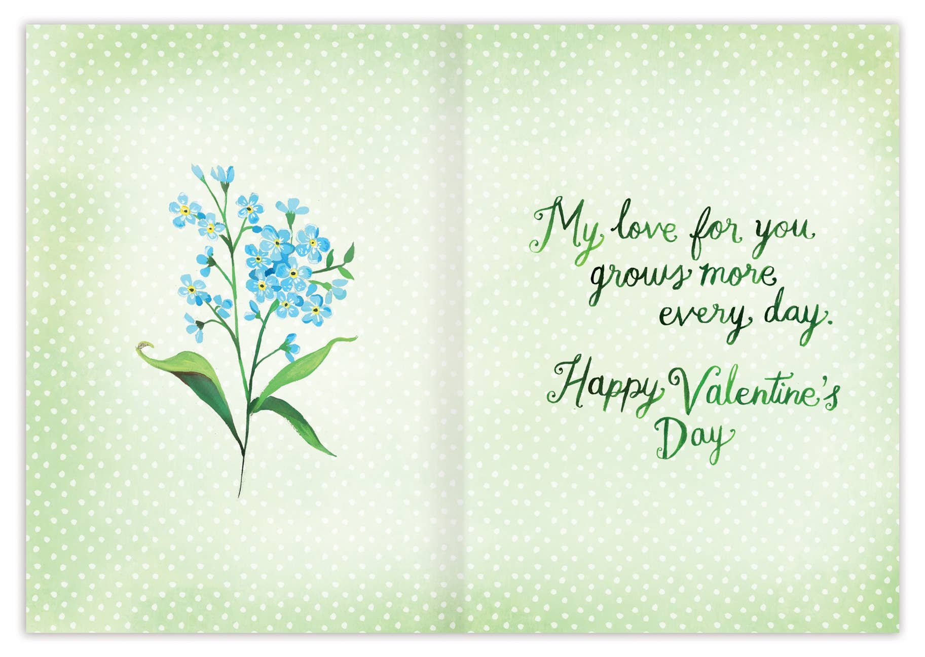 Love Grows Valentine's Day Card