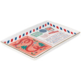 Santa Mail Christmas Dish