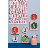 Winter Woolens Christmas Appetizer Plates Set of 4