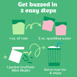 Mint Mojito Cocktail Mixer - Single Packets / Caddy Refills