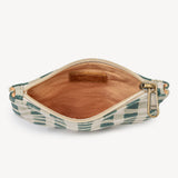 Half Moon Pouch - Evergreen Gingham