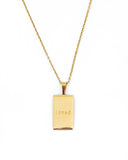 Amour Best Selling Engraved Pendant Necklace