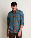 Airsmyth LS Shirt  - Dark Roast Windowpane