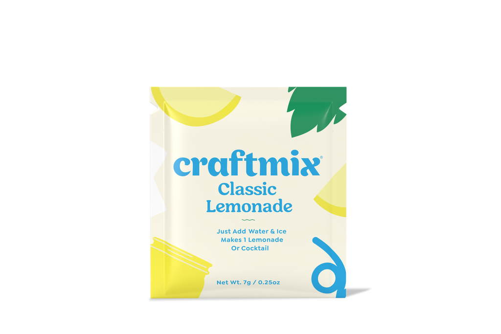 Classic Lemonade & Cocktail/Mocktail Mixer - Single Packets