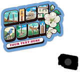 Magnet - Misssouri Block Letters